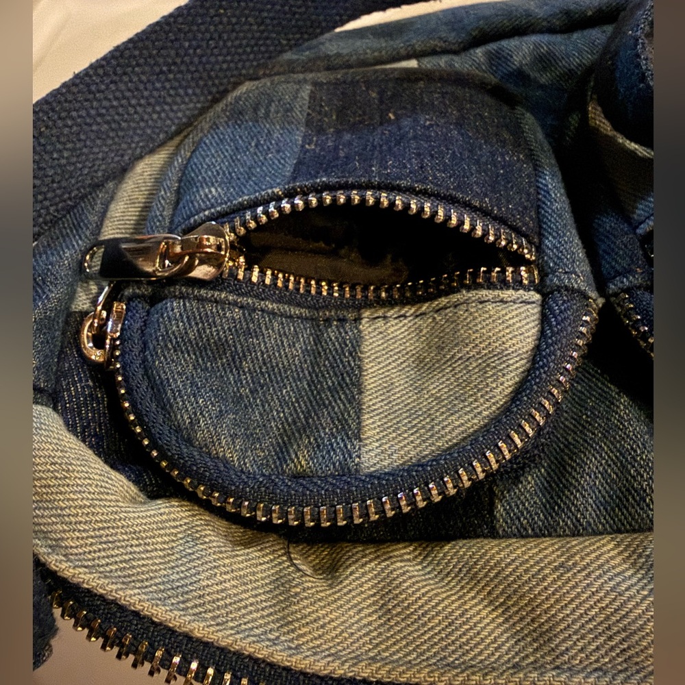 Wild Fable Patchwork Denim Crossbody Bag - Picture 4 of 5